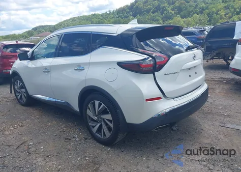 2019 Nissan Murano Sl z USA, uszkodzony, nr VIN 5N1AZ2MJ3KN130784